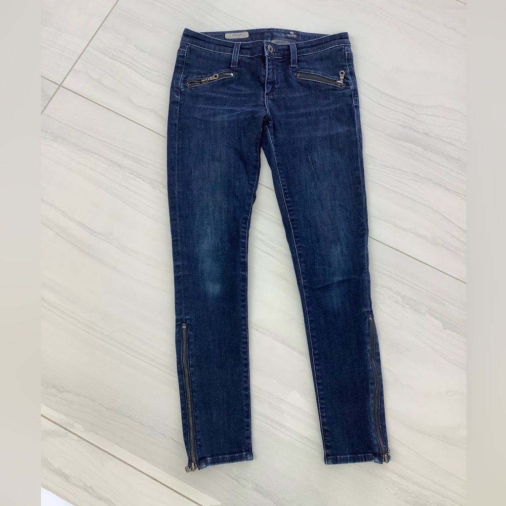 Adriano Goldschmidt Skinny Zipper Jeans